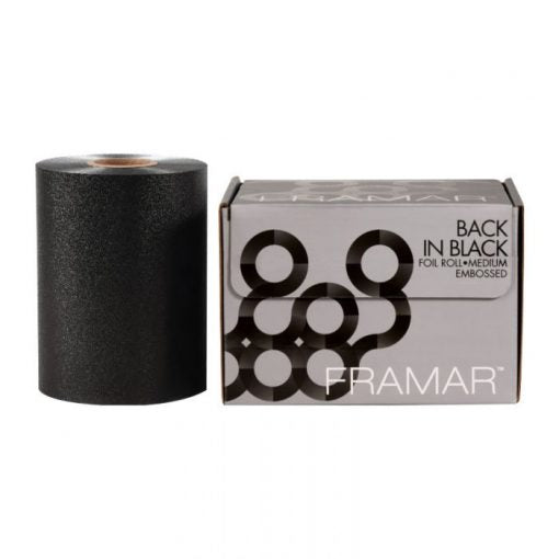 FRAMAR Back in Black Embossed Medium Foil Roll