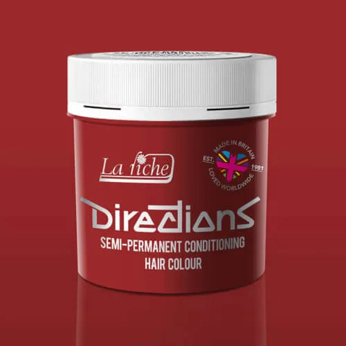 Directions Hair Dye pots All Shades - Pillarbox Red